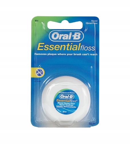 Oral-b Essentialfloss Nić Dentystyczna Mint 50m
