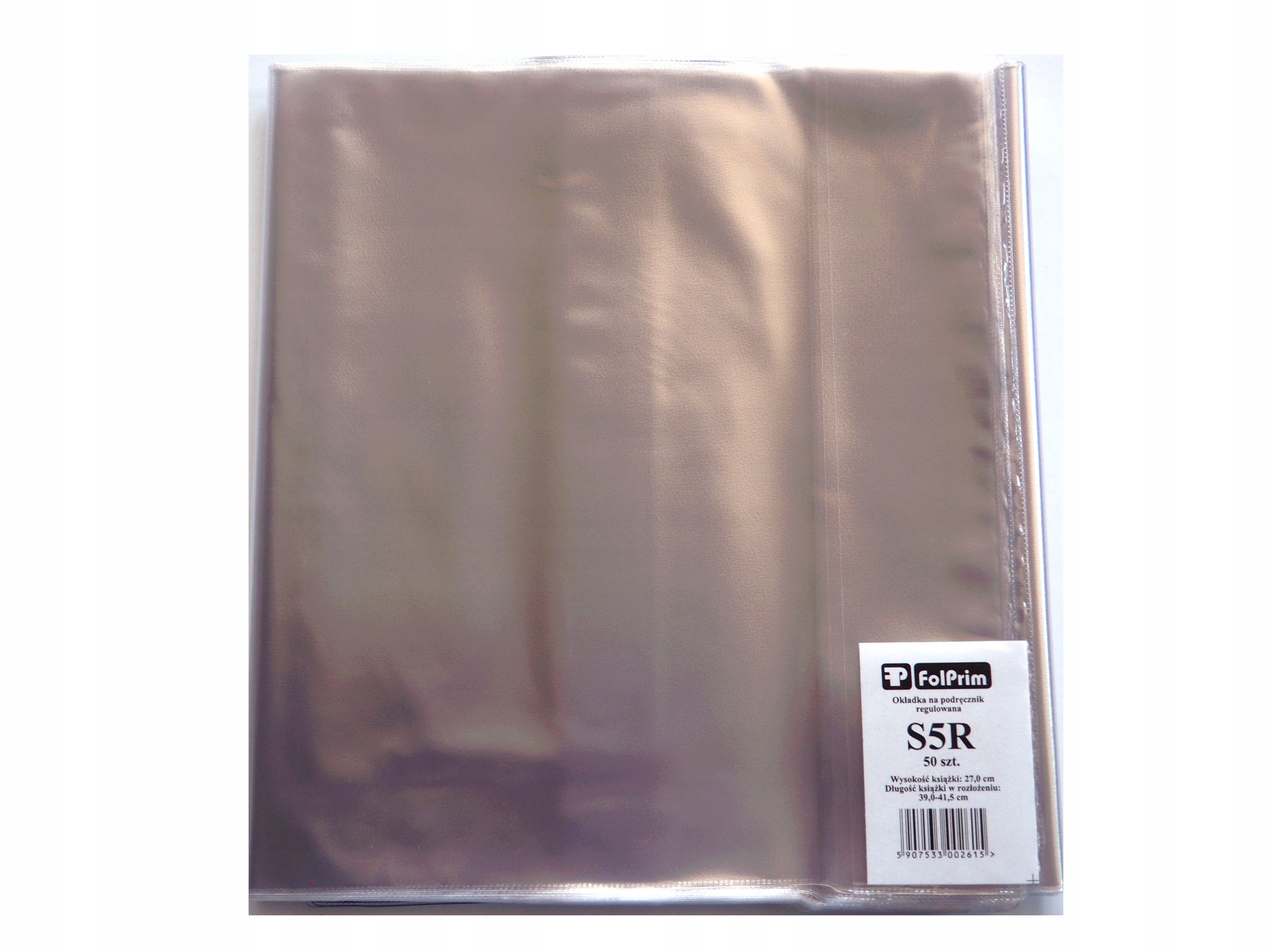 OKŁADKA NA PODRĘCZNIK FORMAT S5R 27 X39-41,5CM