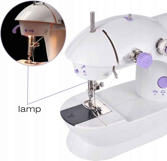 MINI MASZYNA DO SZYCIA PRZENOŚNA PODRĘCZNA GRATIS AKCESORIA Kod producenta MINIATUROWA MASZYNA DO SZYCIA