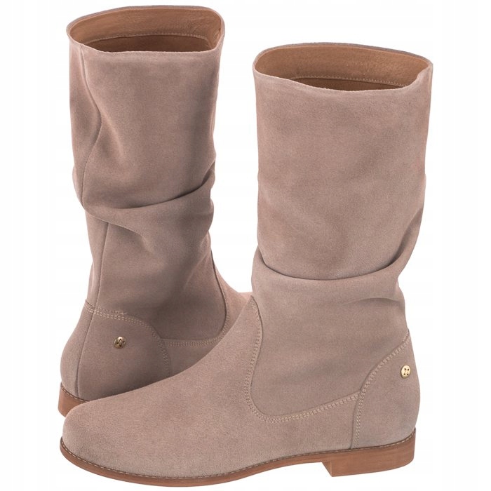

Buty Damskie Kozaki Maciejka Beżowe 05057-04