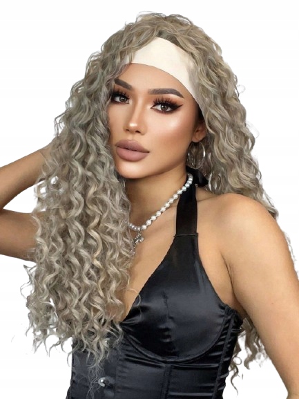 Shein Dámská Blond Paruka Kudrnatá Dlouhá 1KE