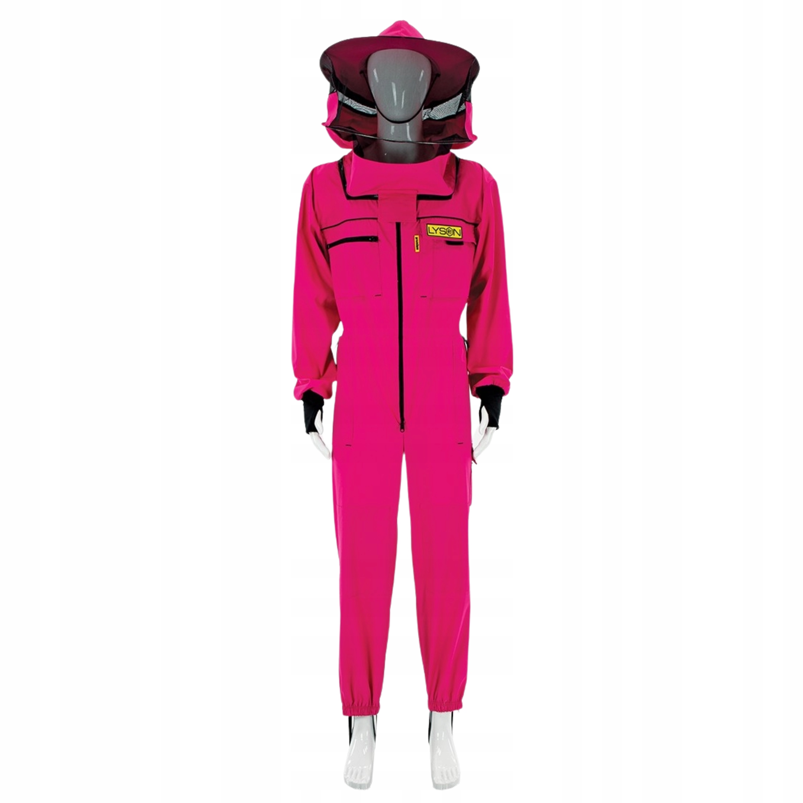 Včelárska Kombinéza s klobúkom Premium ružová veľkosť M Dámska