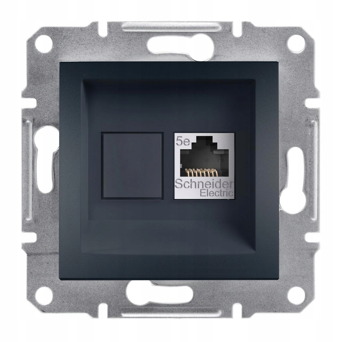 

Schneider Asfora Gniazdo RJ45 kat.5e, Utp Antracyt