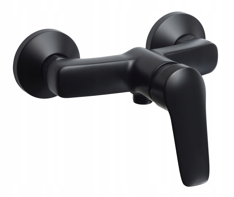 Nástenná Sprchová Batéria Čierna, Štýlová Jednopáková