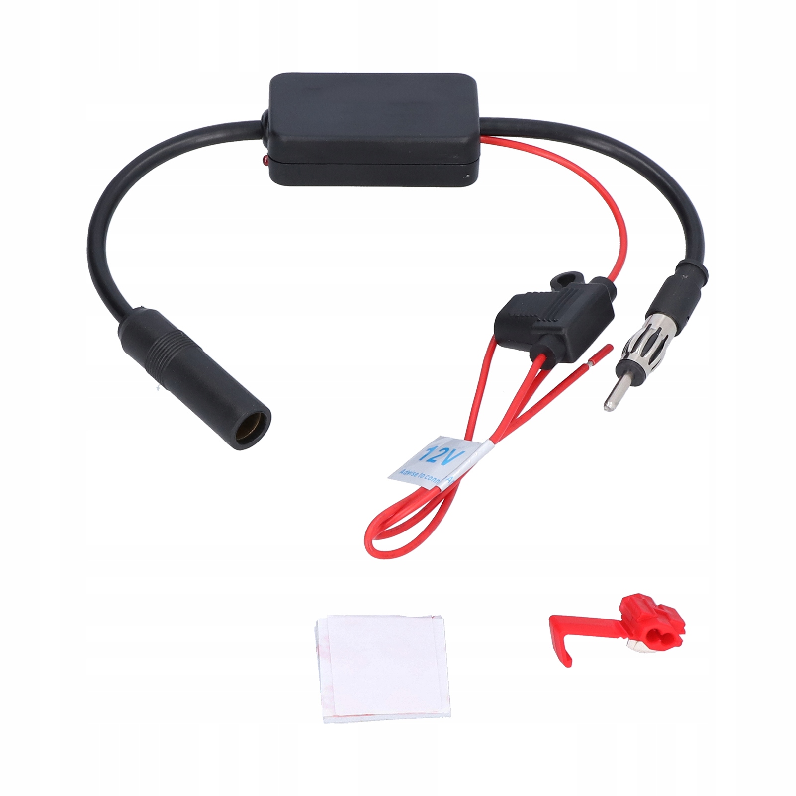 

Wzmacniacz Antenowy Sygnału Fm Radio 12V 25DB