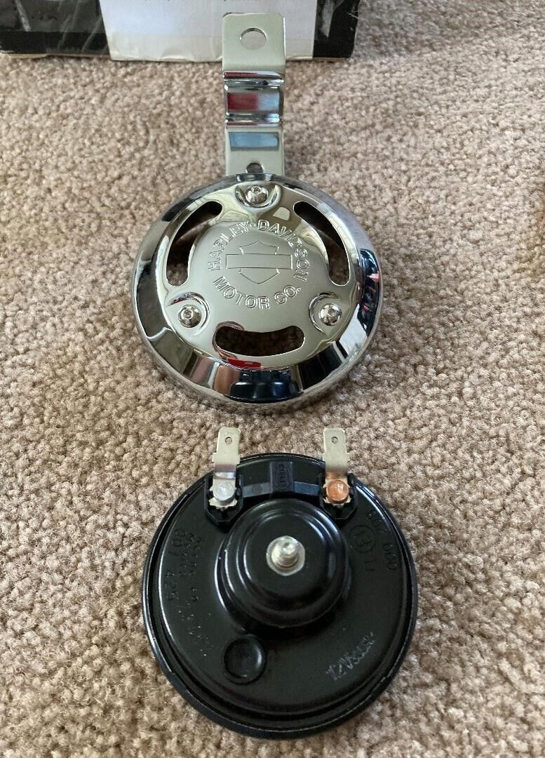 69181-02 - Harley Davidson Dyna, Хромований Ріг.