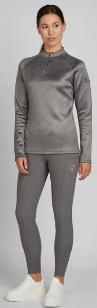 Koszulka Longsleeve Eskadron Half-zip Jersey Heritage 23/24 early grey r.XS