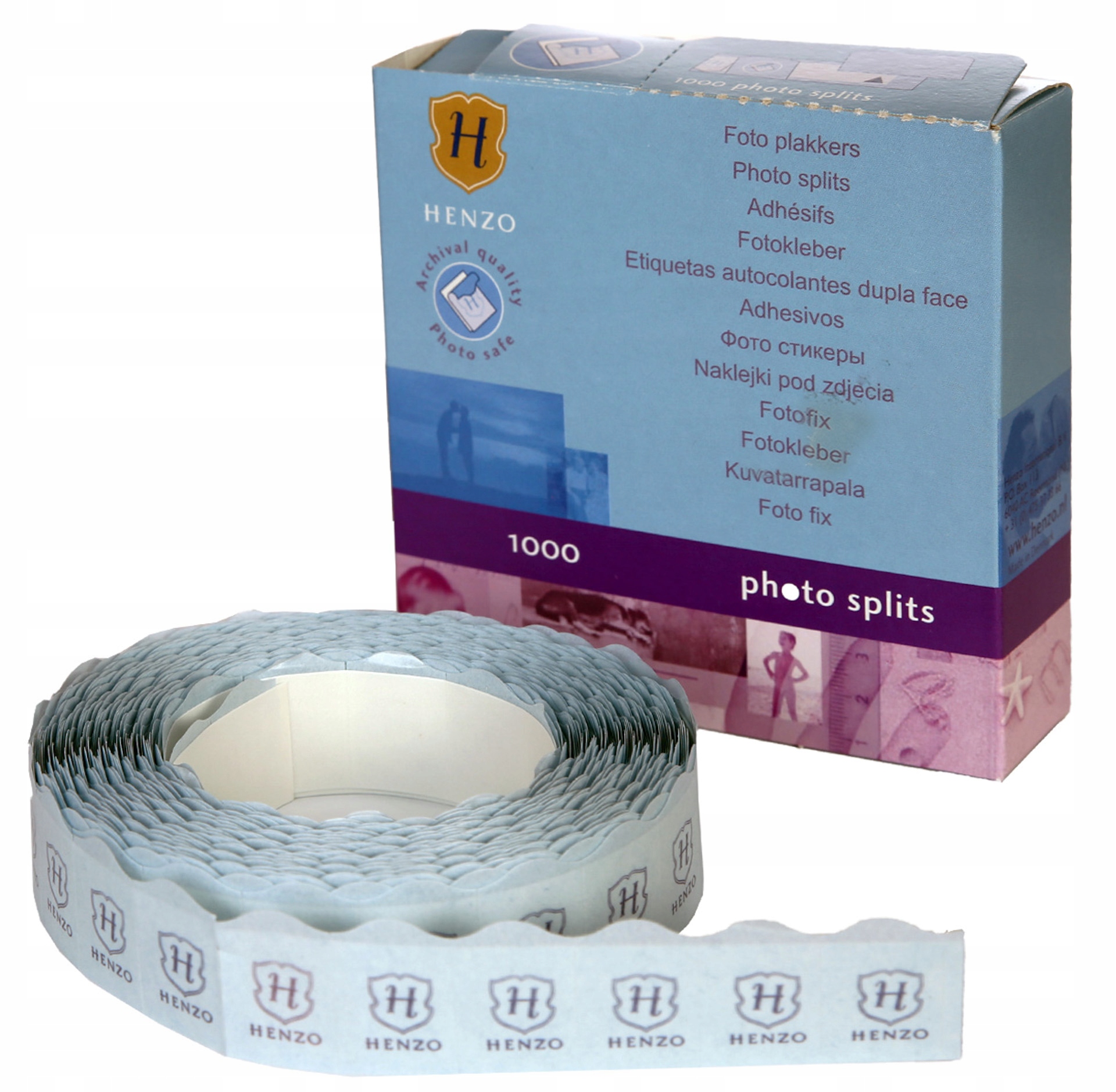 Przylepce Henzo 1000 szt. do wklejania zdjęć