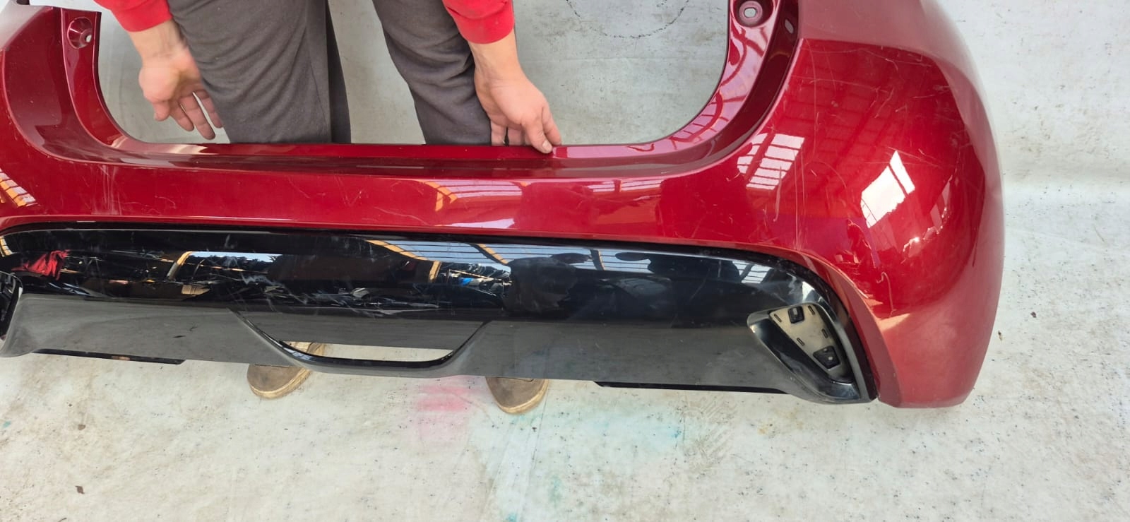 TOYOTA YARIS IV 4 19-> bumper rear part rear