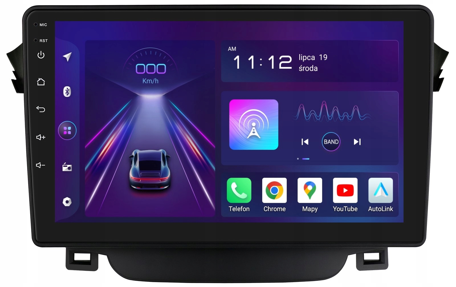 Navigácia 2DIN Rádio Android Hyundai I30 2 II 8/256 Gb Dsp Carplay Lte