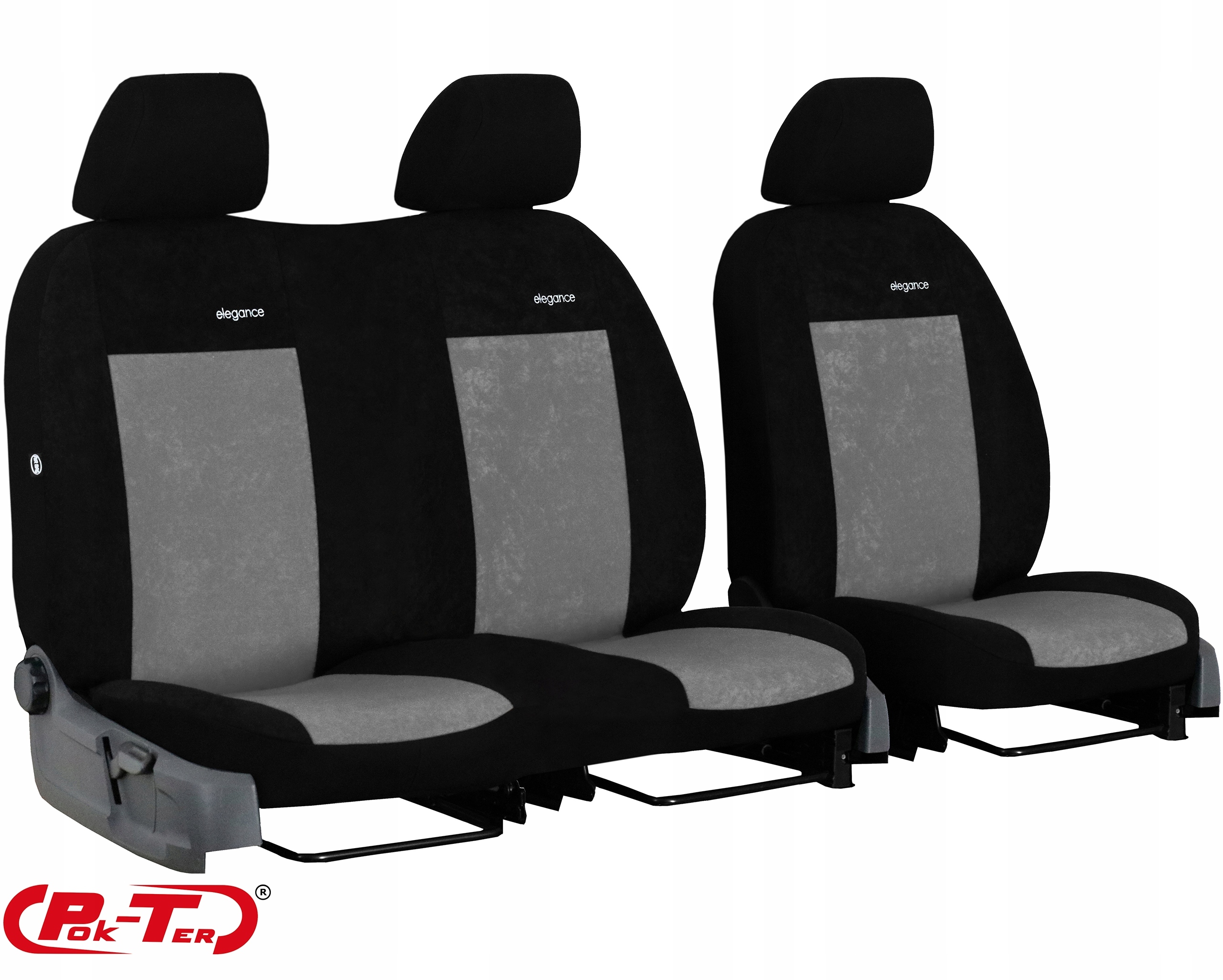 WELUR POKROWCE MIAROWE BUS DO FORD TRANSIT 6 2+1 Typ pokrowiec