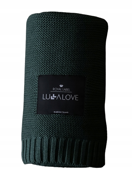 

Bambusowy kocyk Butelkowa Zieleń 80x100 Lullalove