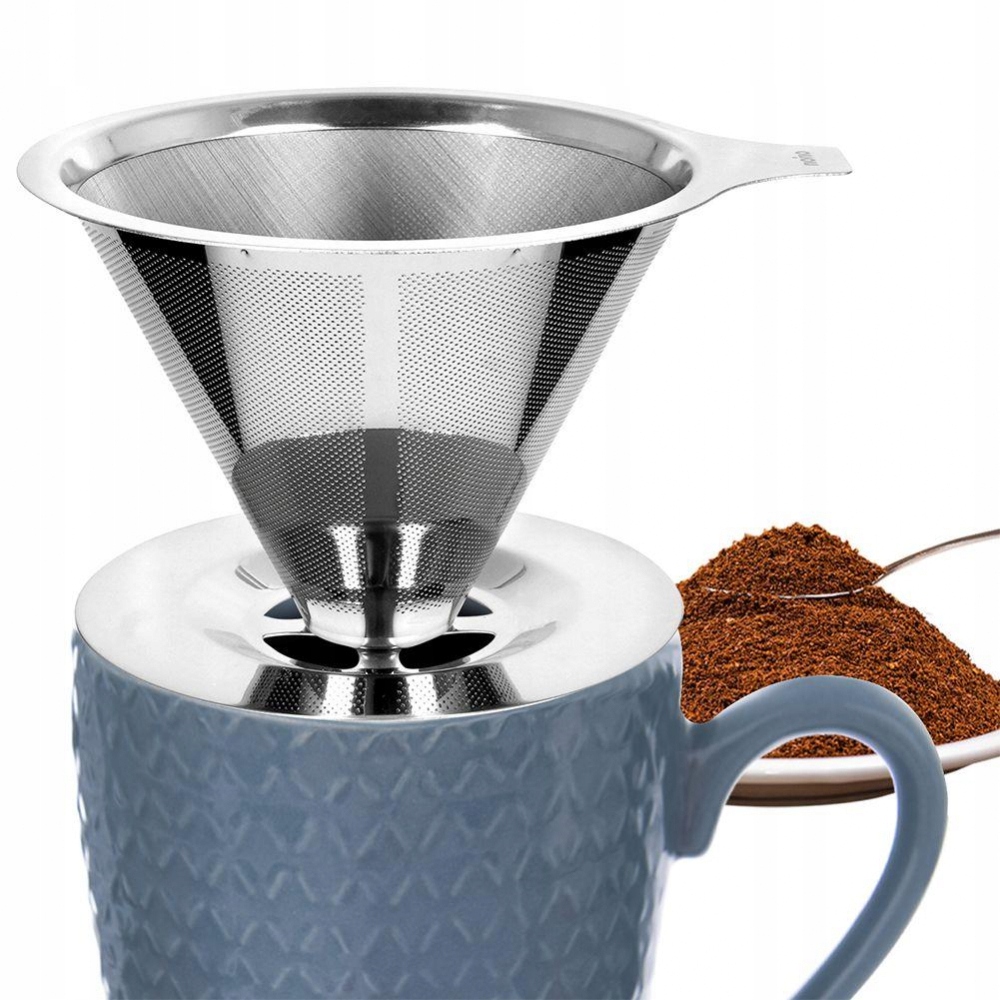 

Dripper Filtr do kawy ze stali nierdzewnej Orion