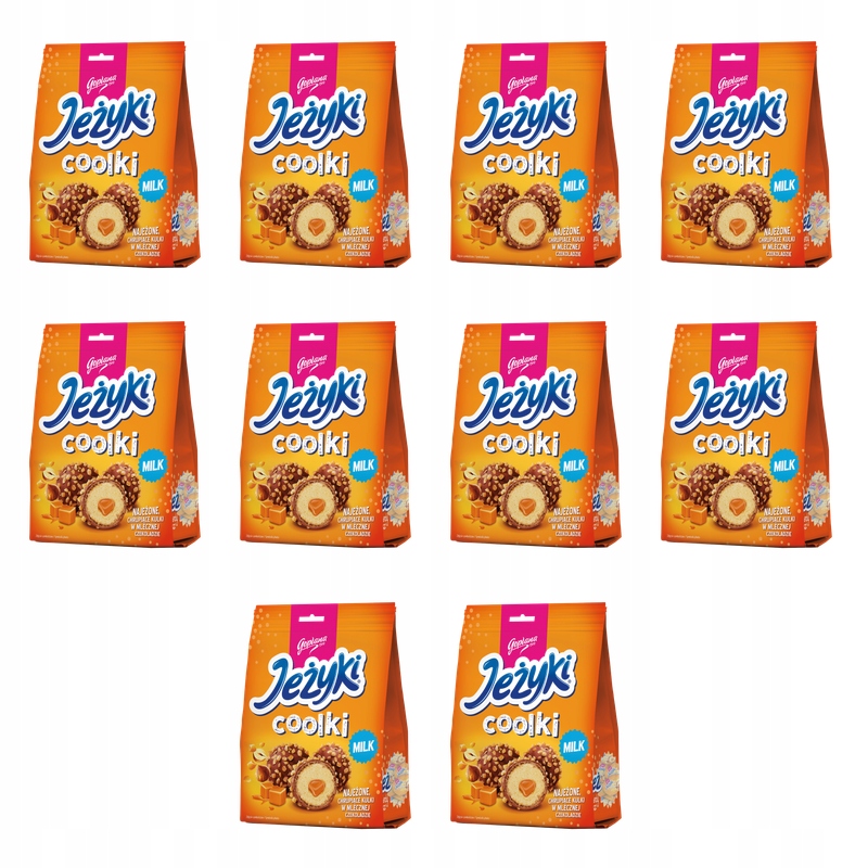 Goplana Jeżyki Coolki Milk 140,4g X10