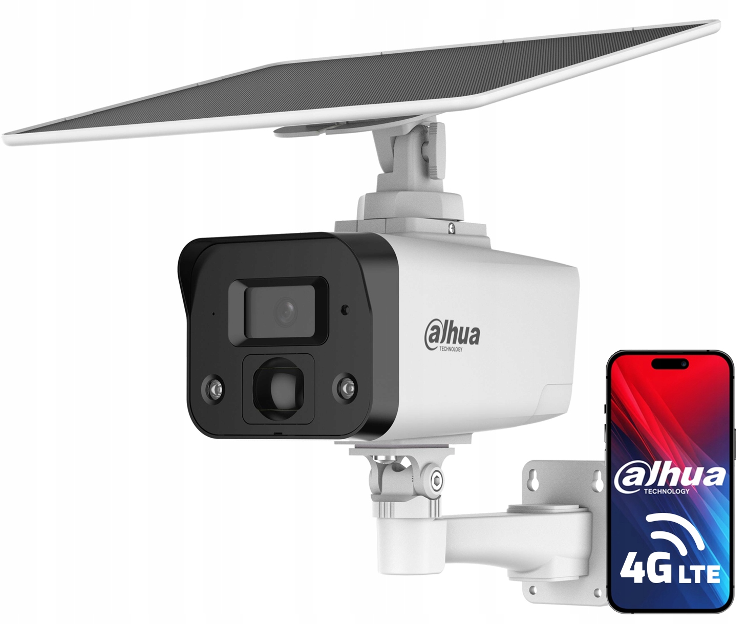 Ip kamera Dahua 4G Lte 4MPx solárna vonkajšia IPC-HFW2441DG-4G-S-B Audio