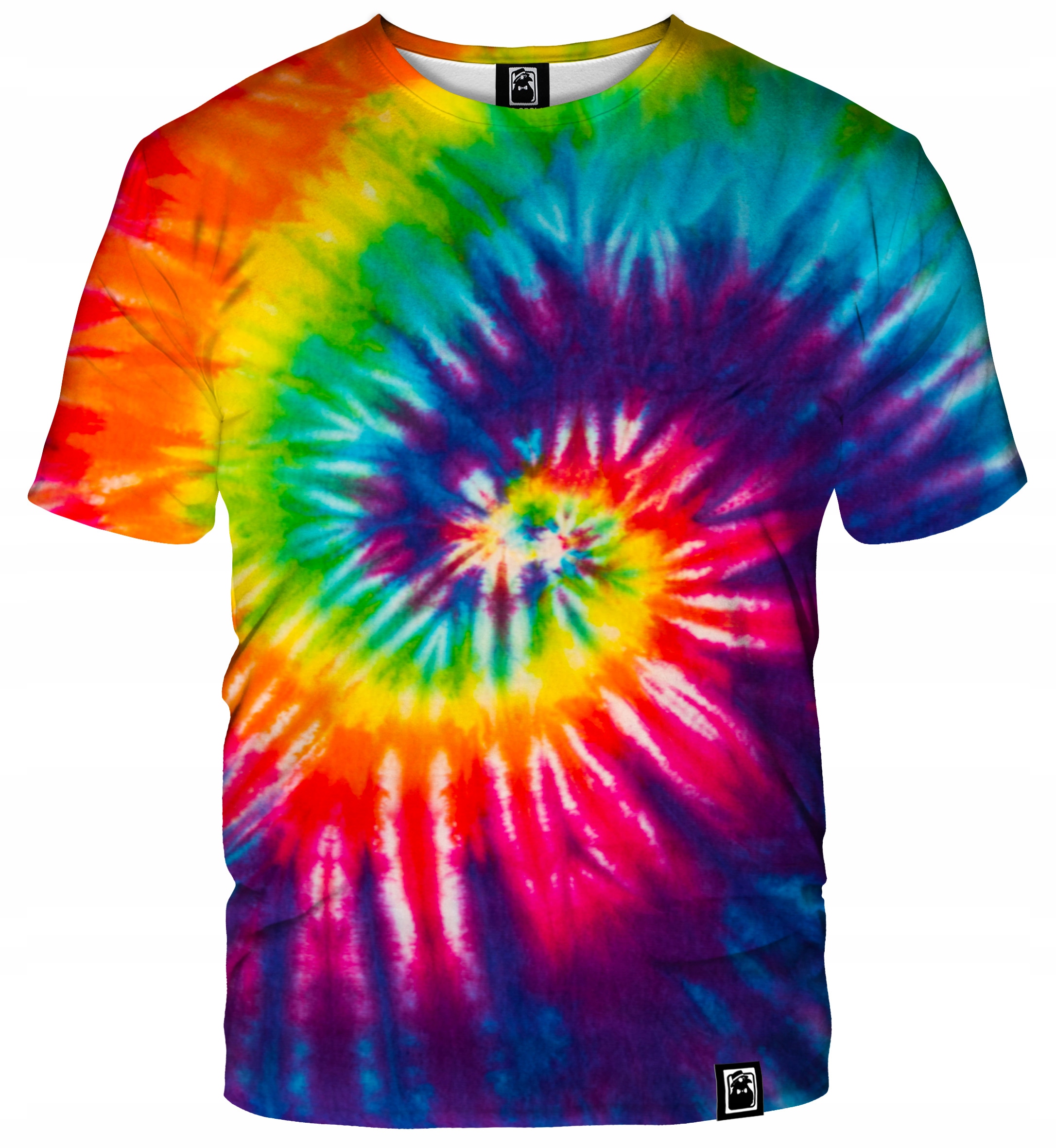 

M T-shirt Koszulka Dr.crow Nadruk Hit Tie Die Xs