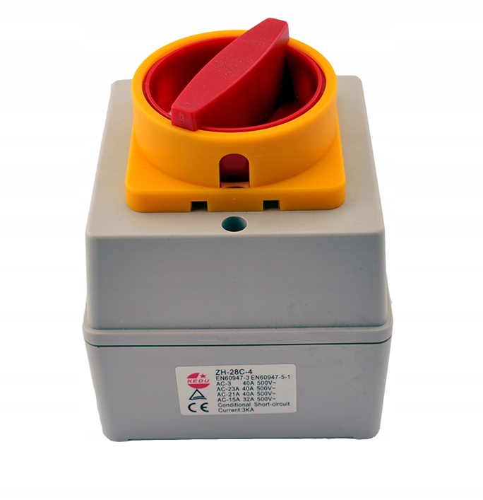 Wyłącznik Zh 28-2 gwiazda-trójkąt 40A