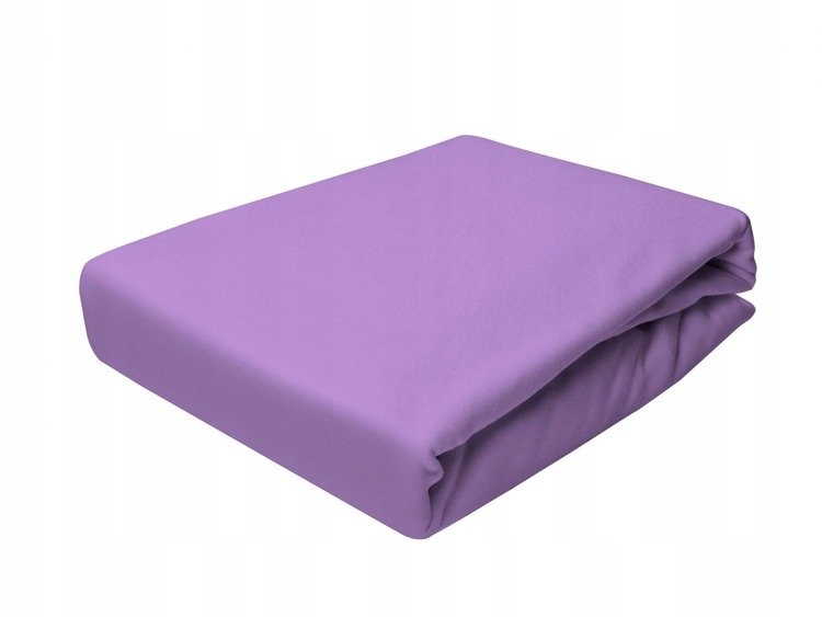 

Prześcieradło jersey 200x220 z gumką Wrzos Ciemny