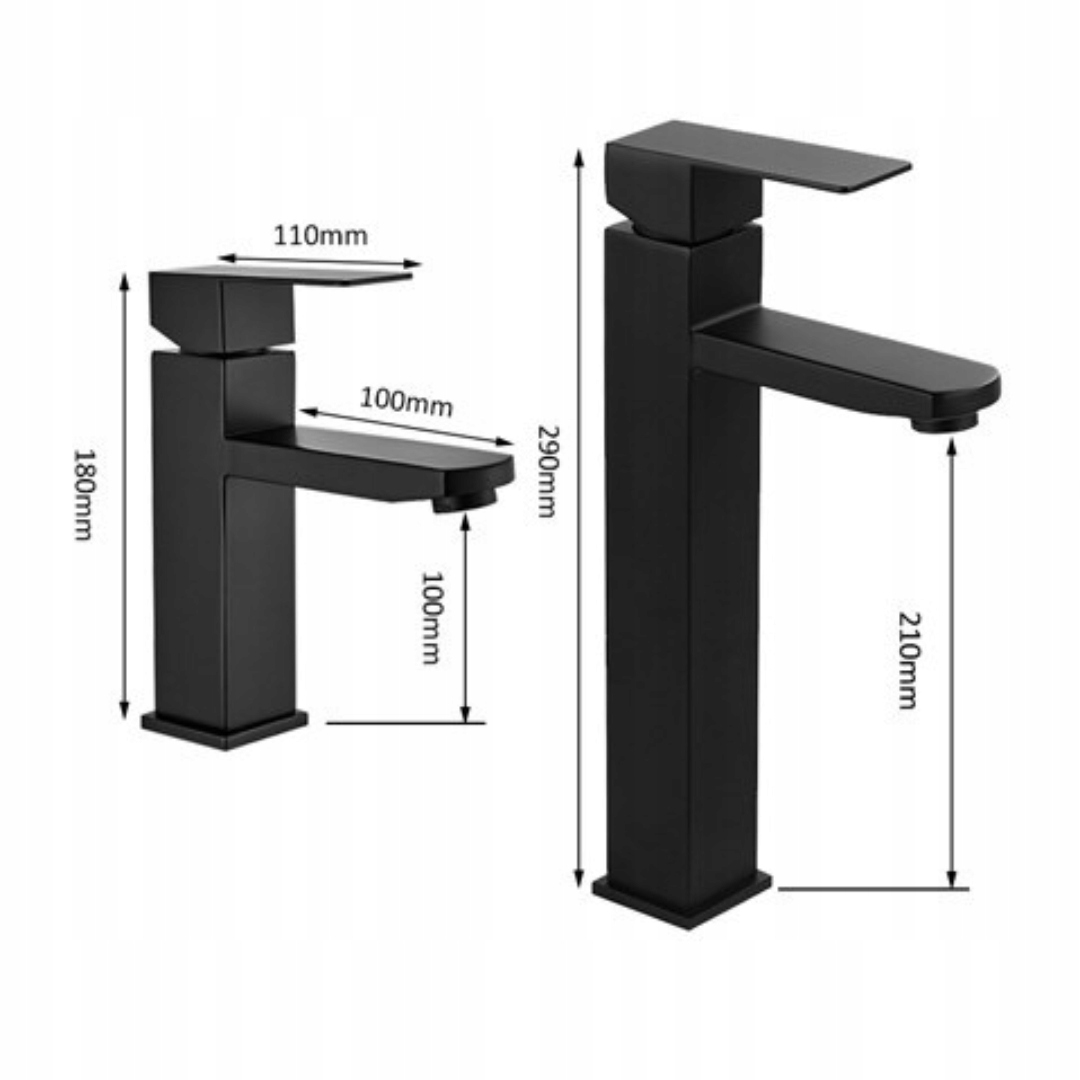 DELVANT SQUARE BATERIA UMYWALKOWA WYSOKA CZARNA Marka Delvant