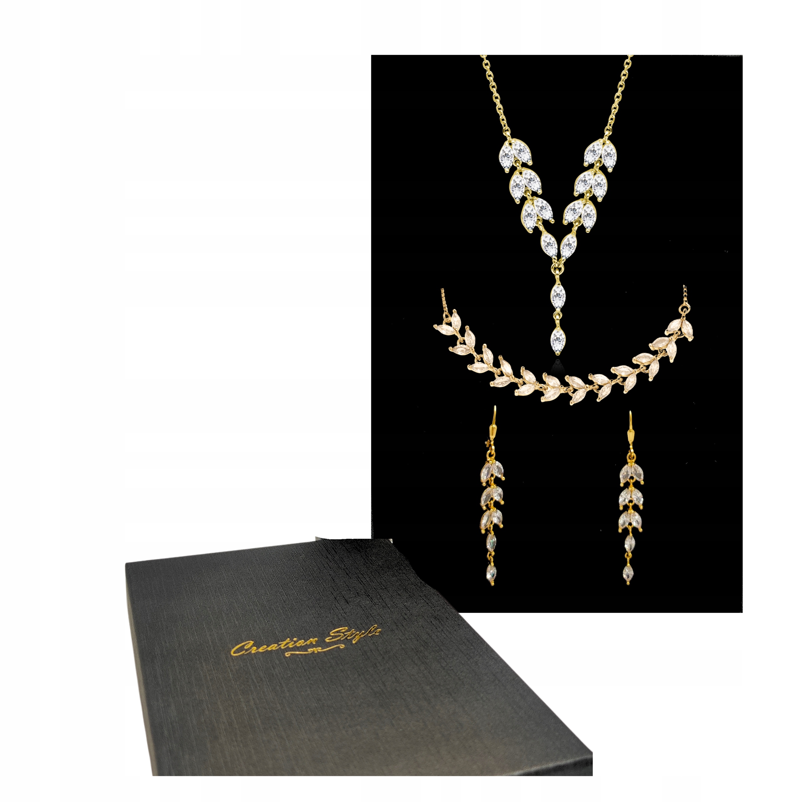 Sada Šperků Ze Stříbra 925 Dárek Elegantní Pro Zvláštní Příležitosti Svatba