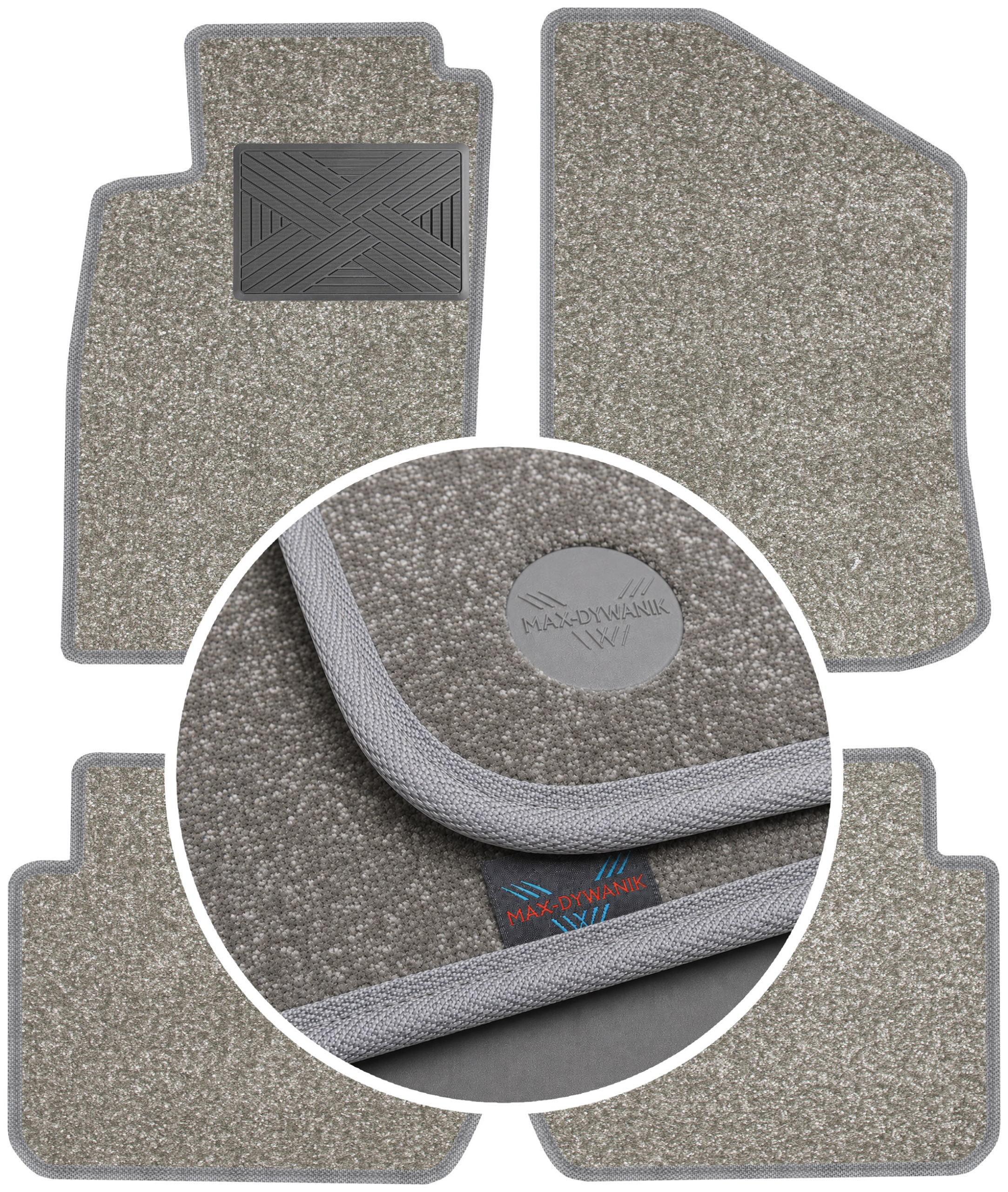 Mitsubishi Lancer IV 1988-1992 Koberce do auta Perl-Line 12 mm