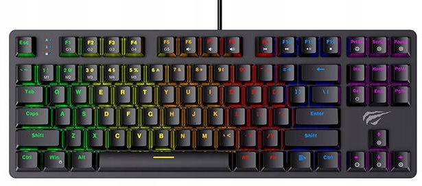 

Klawiatura mechaniczna gamingowa Havit KB869L Rgb