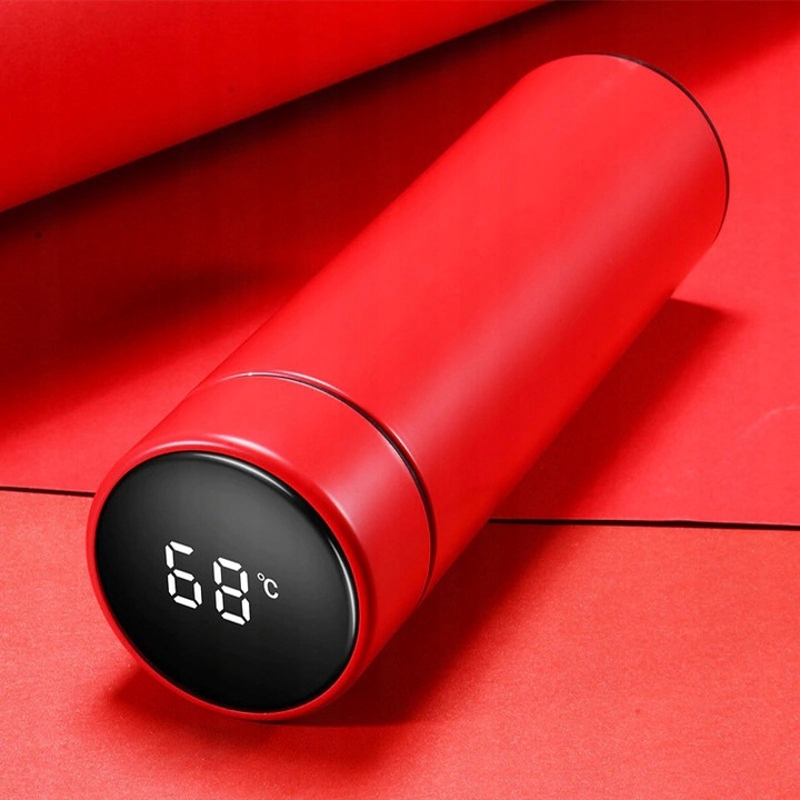 KUBEK TERMICZNY TERMOS BIDON MOCNY LED 0,5L Marka inna