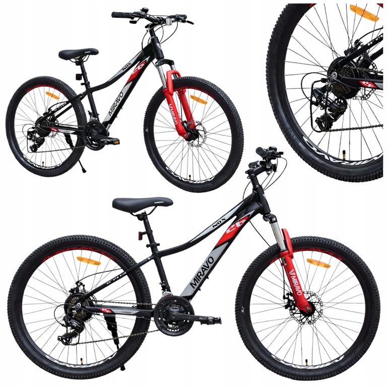 Kolo 26 Miravo Mtb Horský Hliník Tlumič Osvětlení Patka Bonus