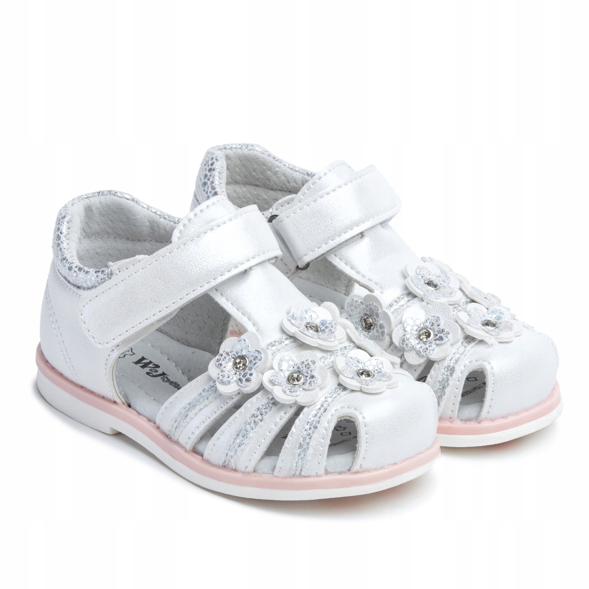 

Sandałki wkł.SKÓRA urocze miękkie lekkie Wojtyłko