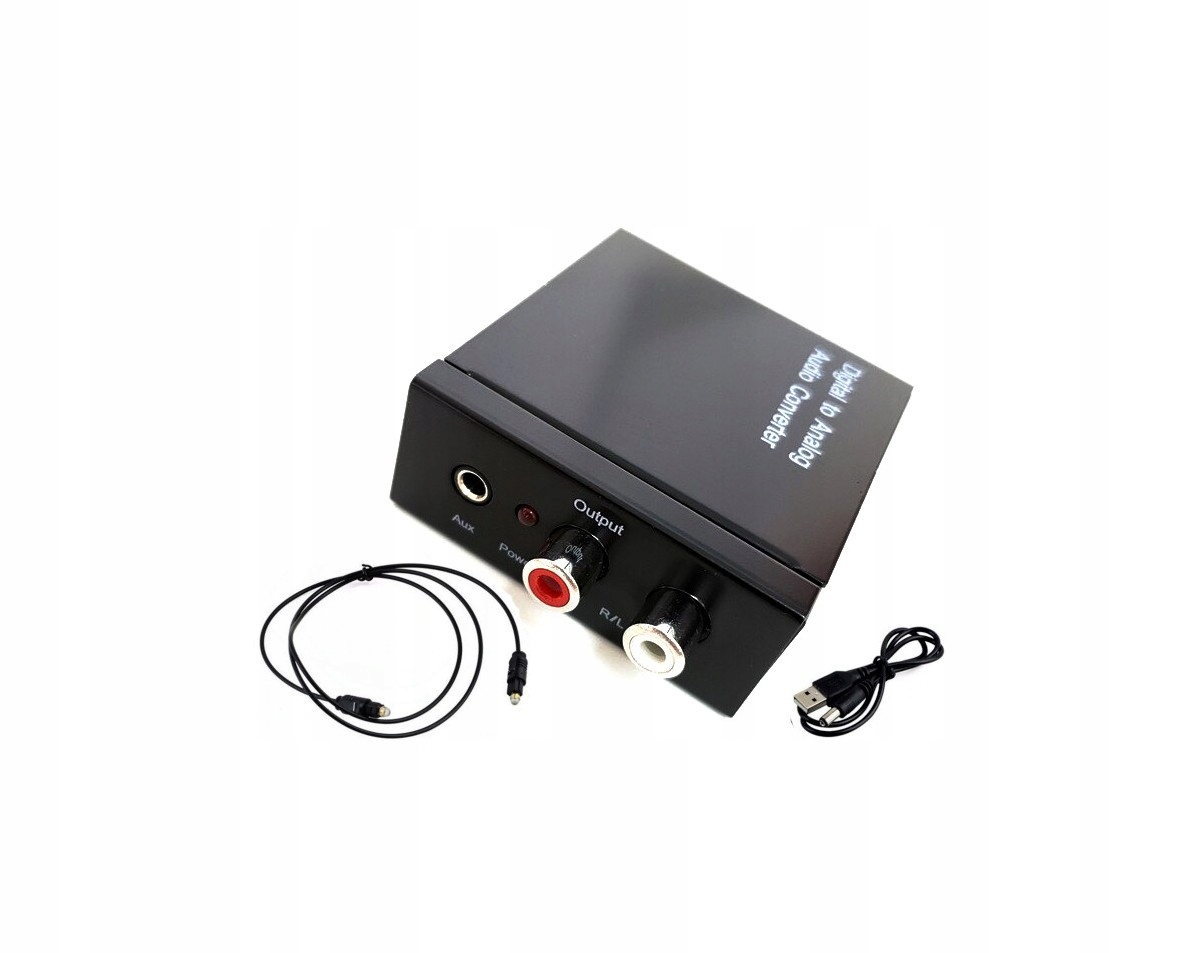 KONWERTER CYFROWY SPDIF TOSLINK COAXIAL do Cinch J