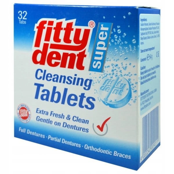 

Fittydent tabletki do czyszczenia protez zębowych