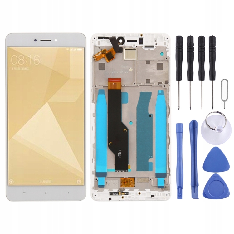 TFT LCD Screen for Xiaomi Redmi Note 4X Digitizer Full Assembly with White