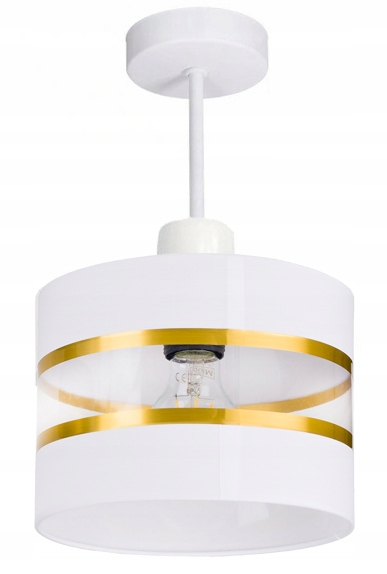 

Lampa Wisząca stała żyrandol sufit Abażur 20cm