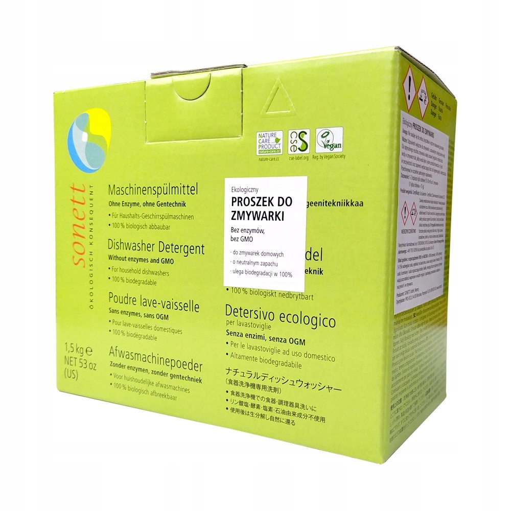 

Sonett Eko Proszek do zmywarki niemiecki Bio 1,5kg