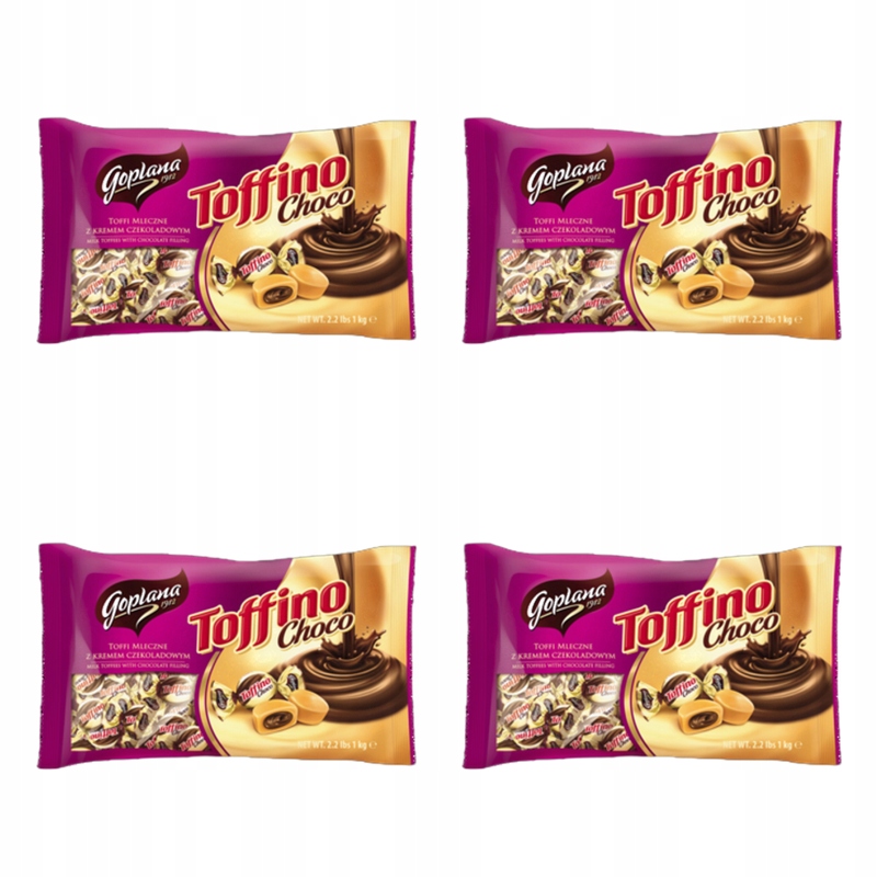 Goplana Bonbóny Toffino Choco 1 kg X4