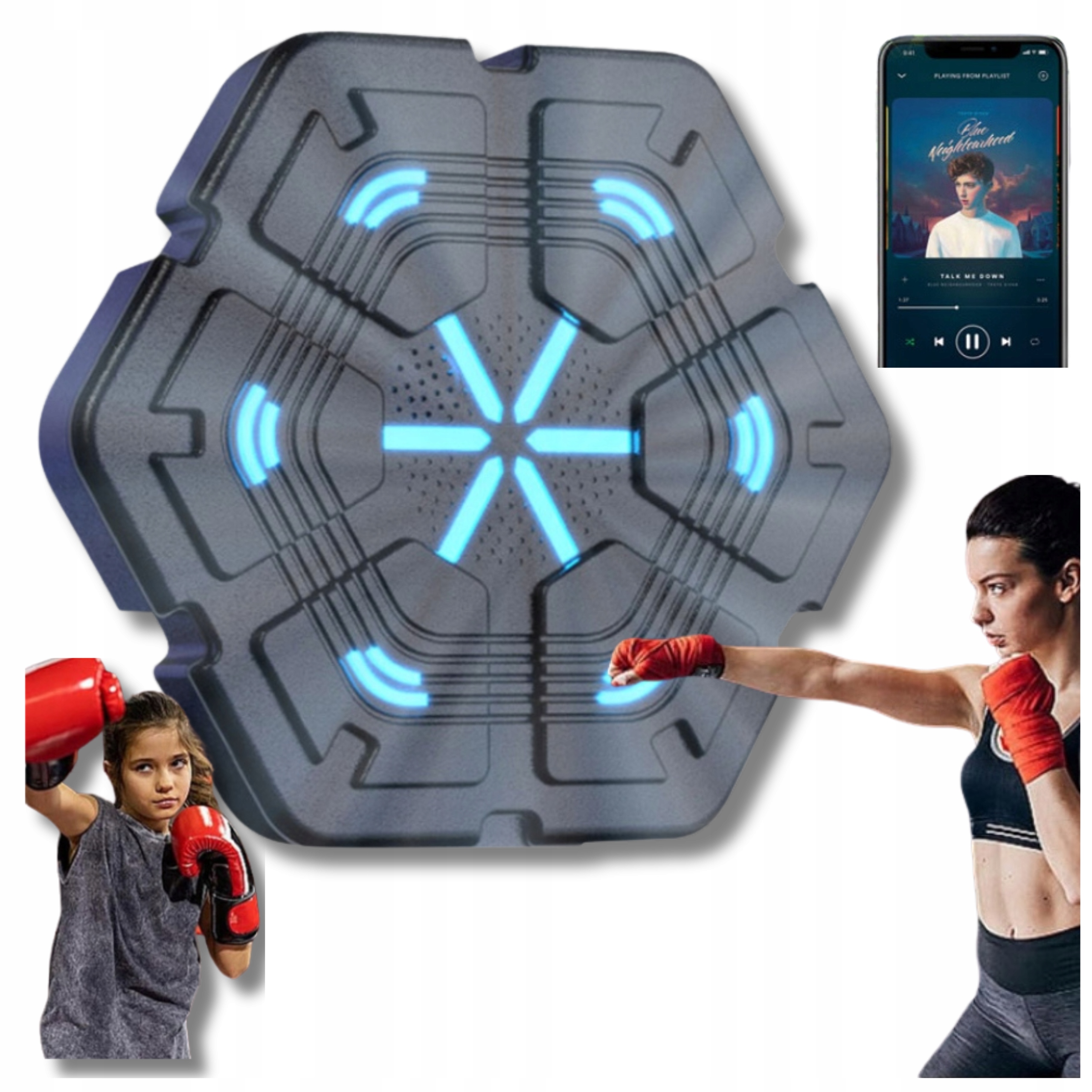 Interaktivní boxovací Bluetooth hudební Trénink