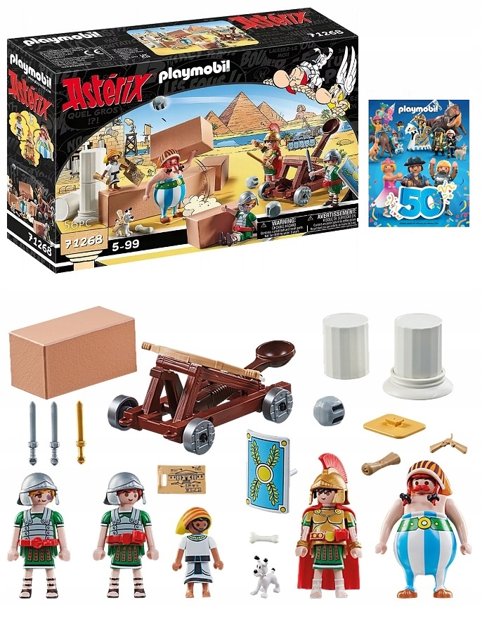 PLAYMOBIL 71268 Asterix Numerobis i bitwa o pałac