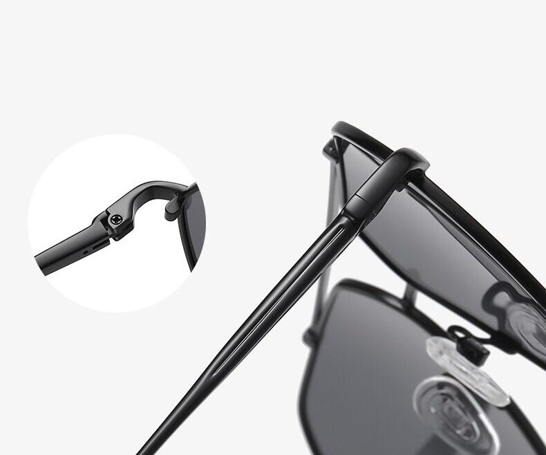 OKULARY PRZECIWSŁONECZNE POLARYZACYJNE MĘSKIE ETUI Szerokość mostka 12 mm