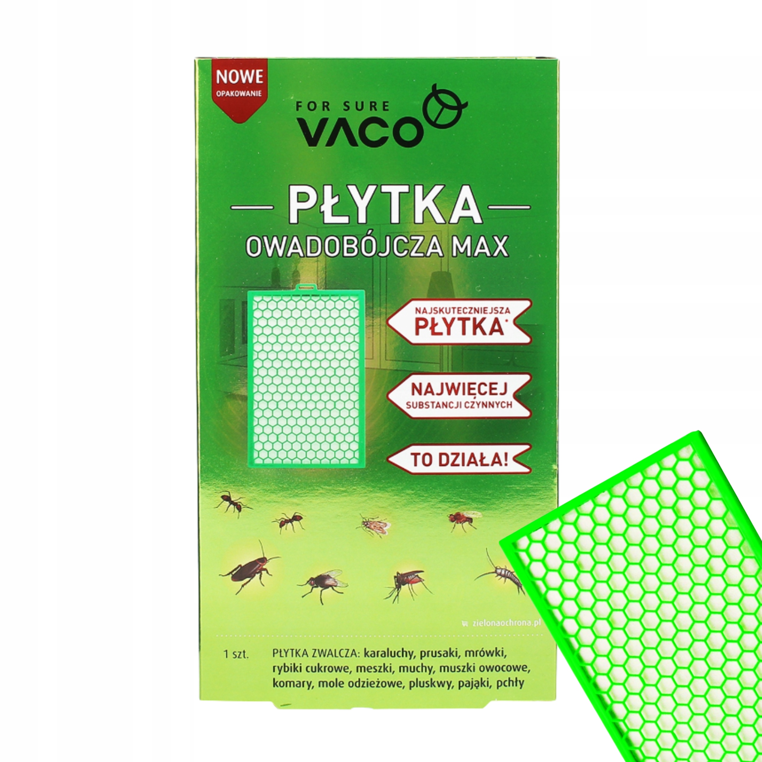 

Vaco Najsilniejsza płytka owadobójcza Max