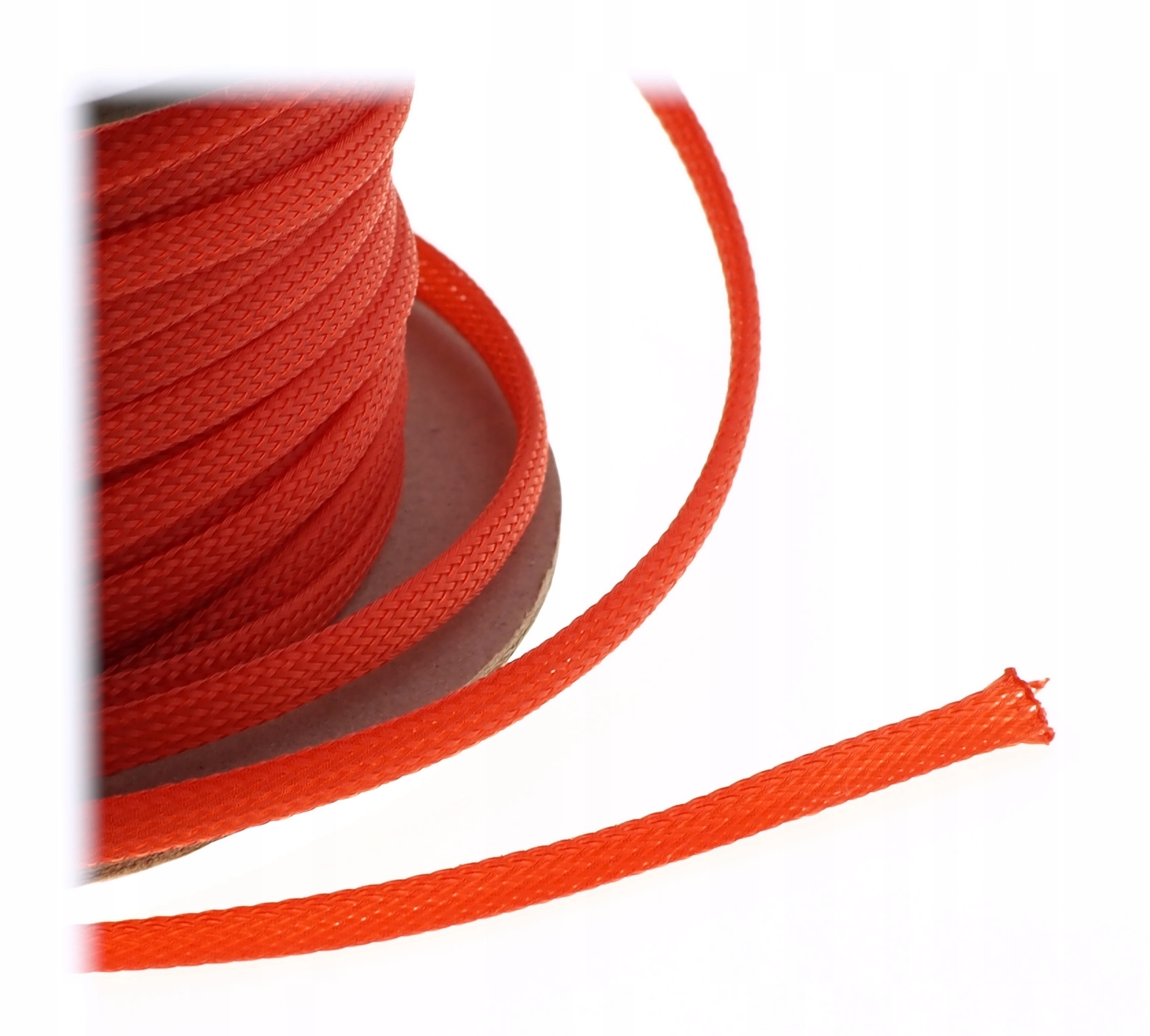 Oplot poliestrowy 4mm/ 8mm czerwony