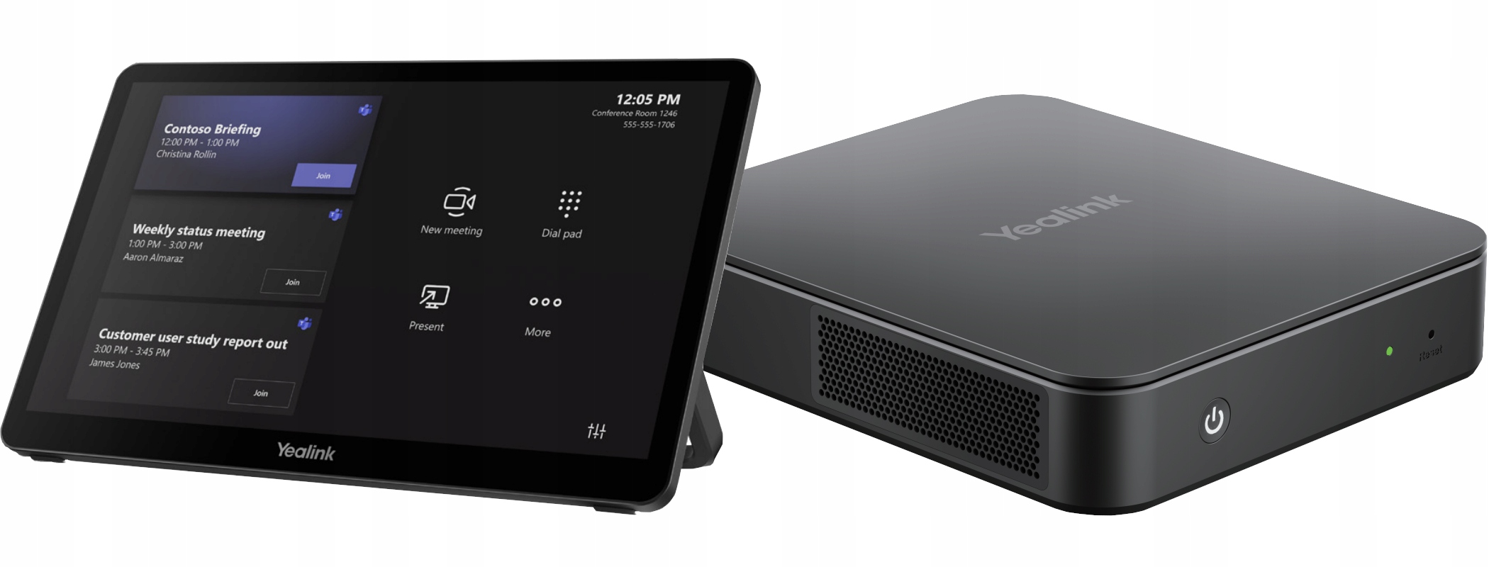 Zestaw mini pc, panel Yealink MCore Pro Kit-MS