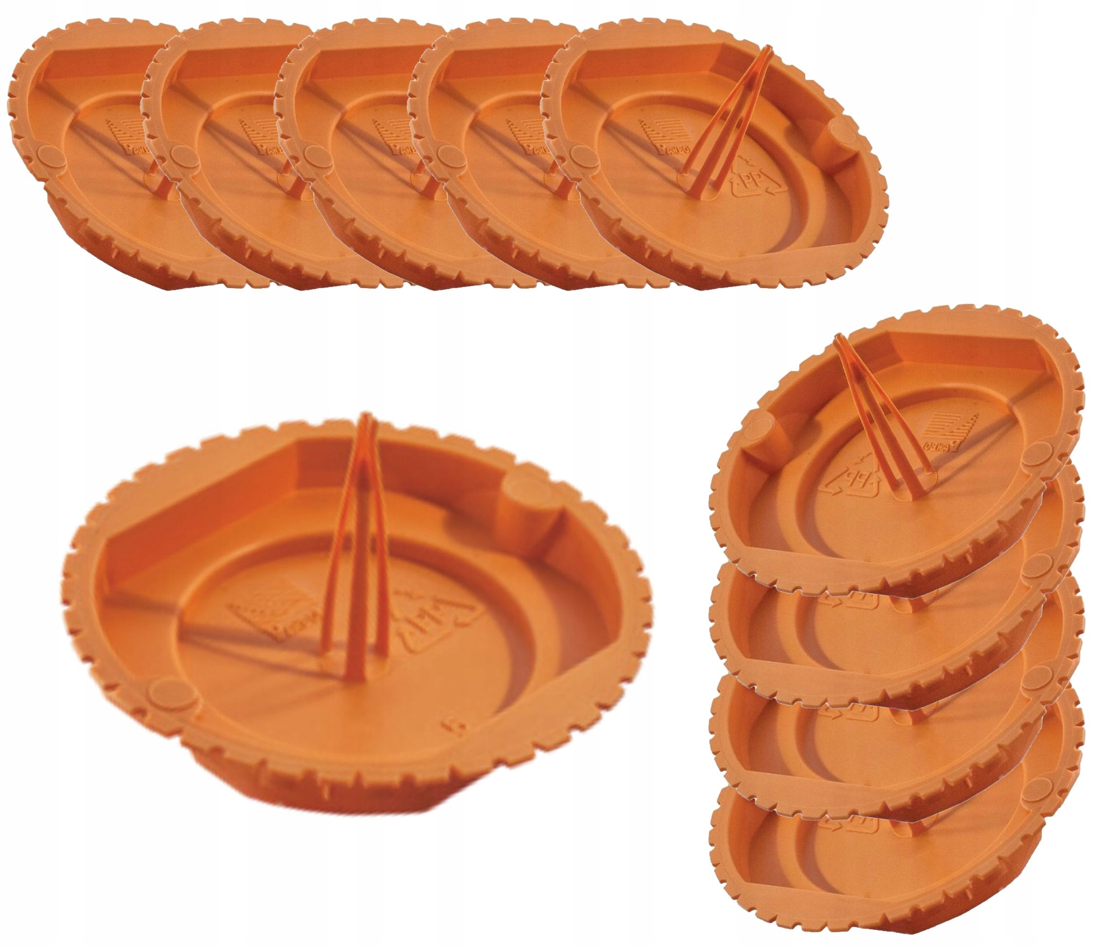 

Pokrywa Zaślepka Dekiel Do Puszki fi 68 Wąsy 10SZT