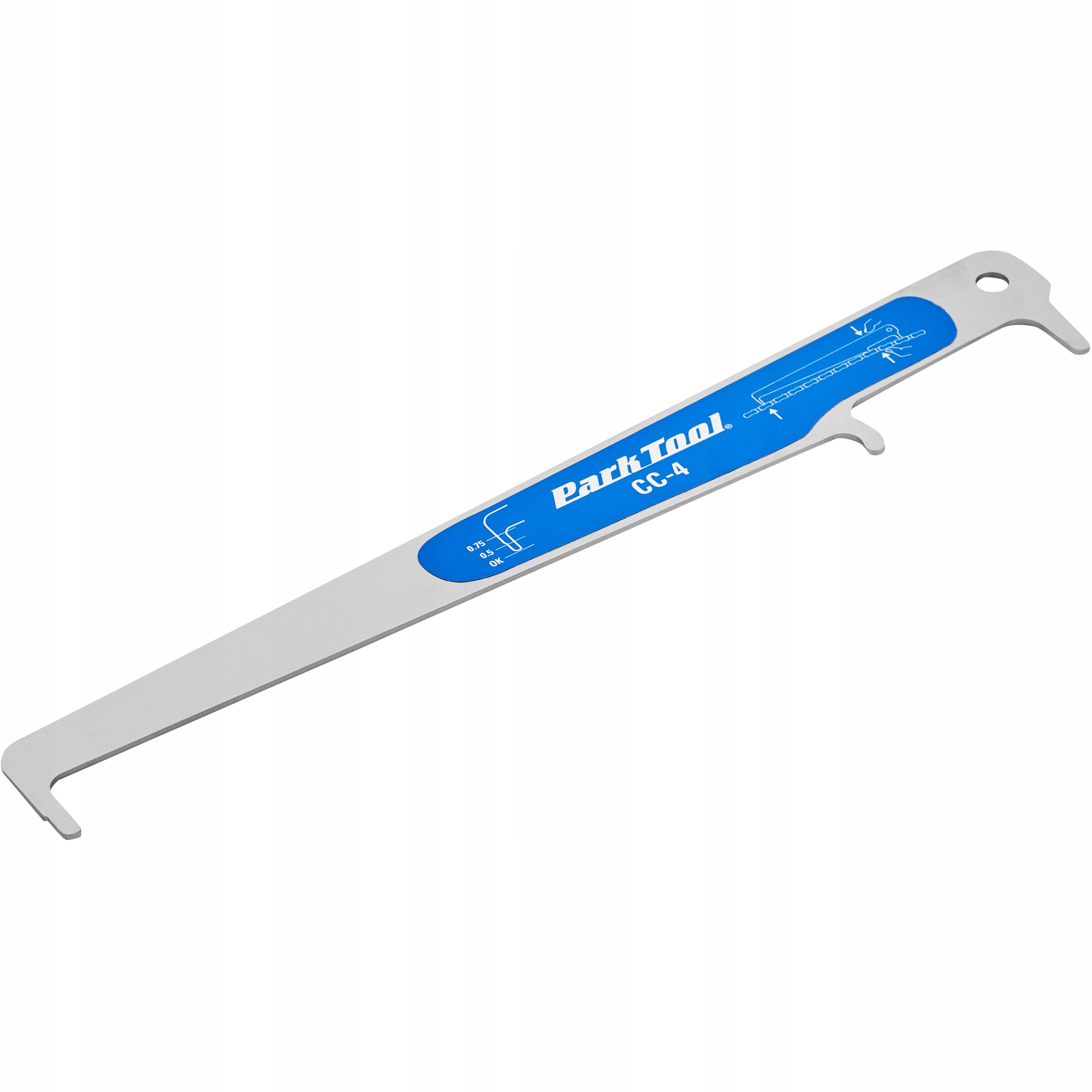 Park Tool CC-4 Przymiar do pomiaru zużycia łańcucha profesjonalny dokładny