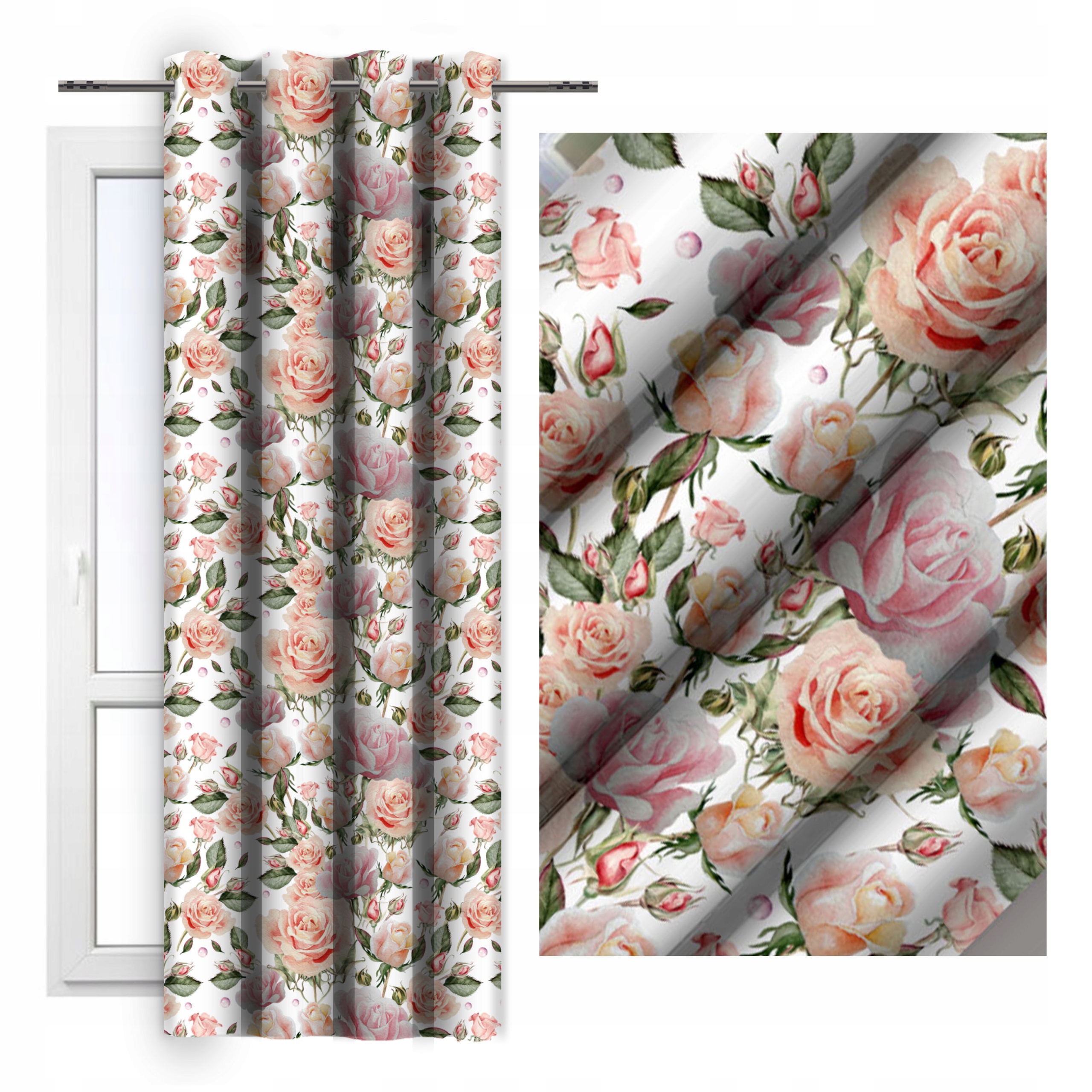 

Gotowe Zasłony Na Przelotkach 140x250 D404-269