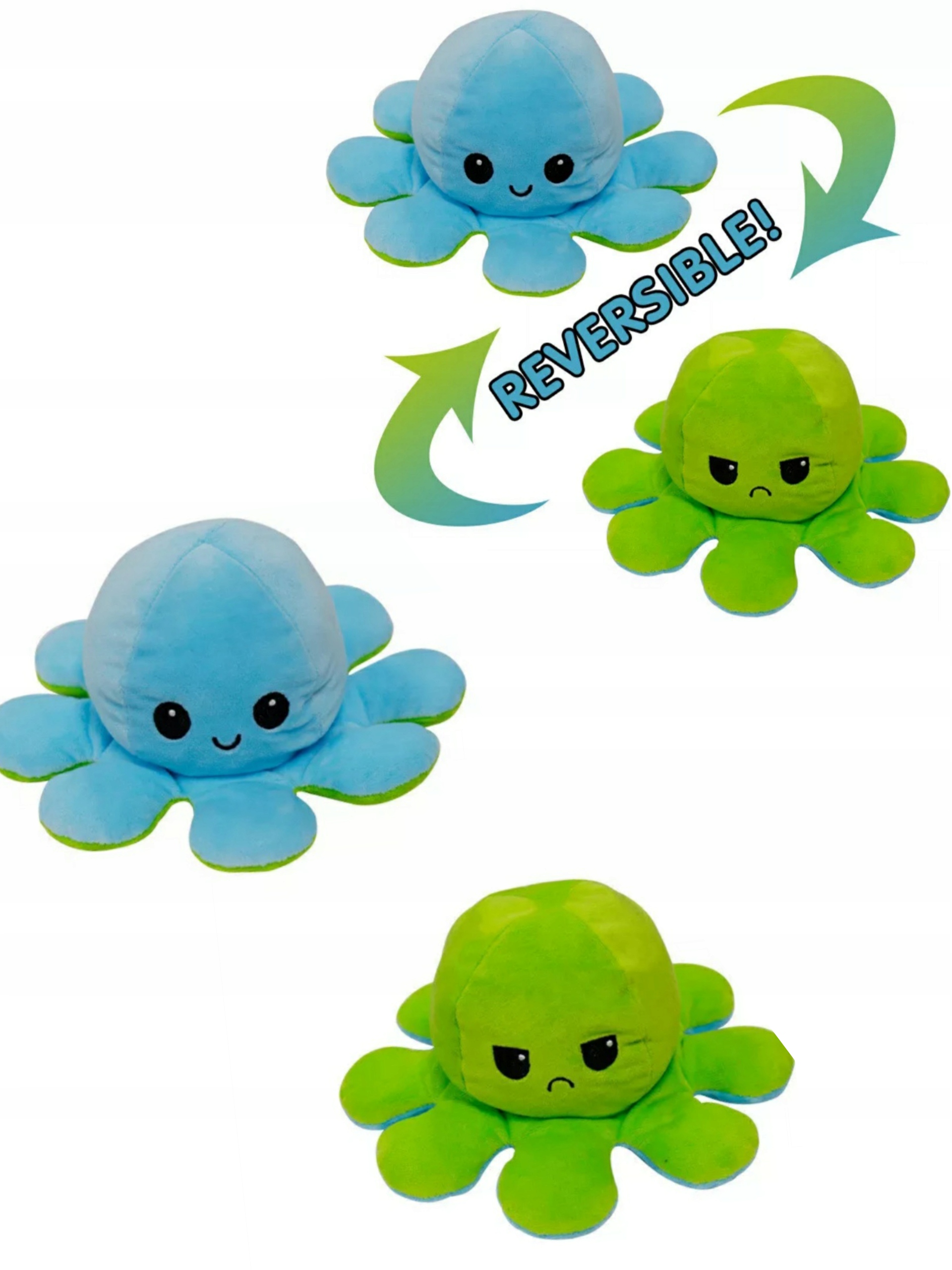 

Ośmiornica Dwustronna Maskotka Pluszowa Zabawka