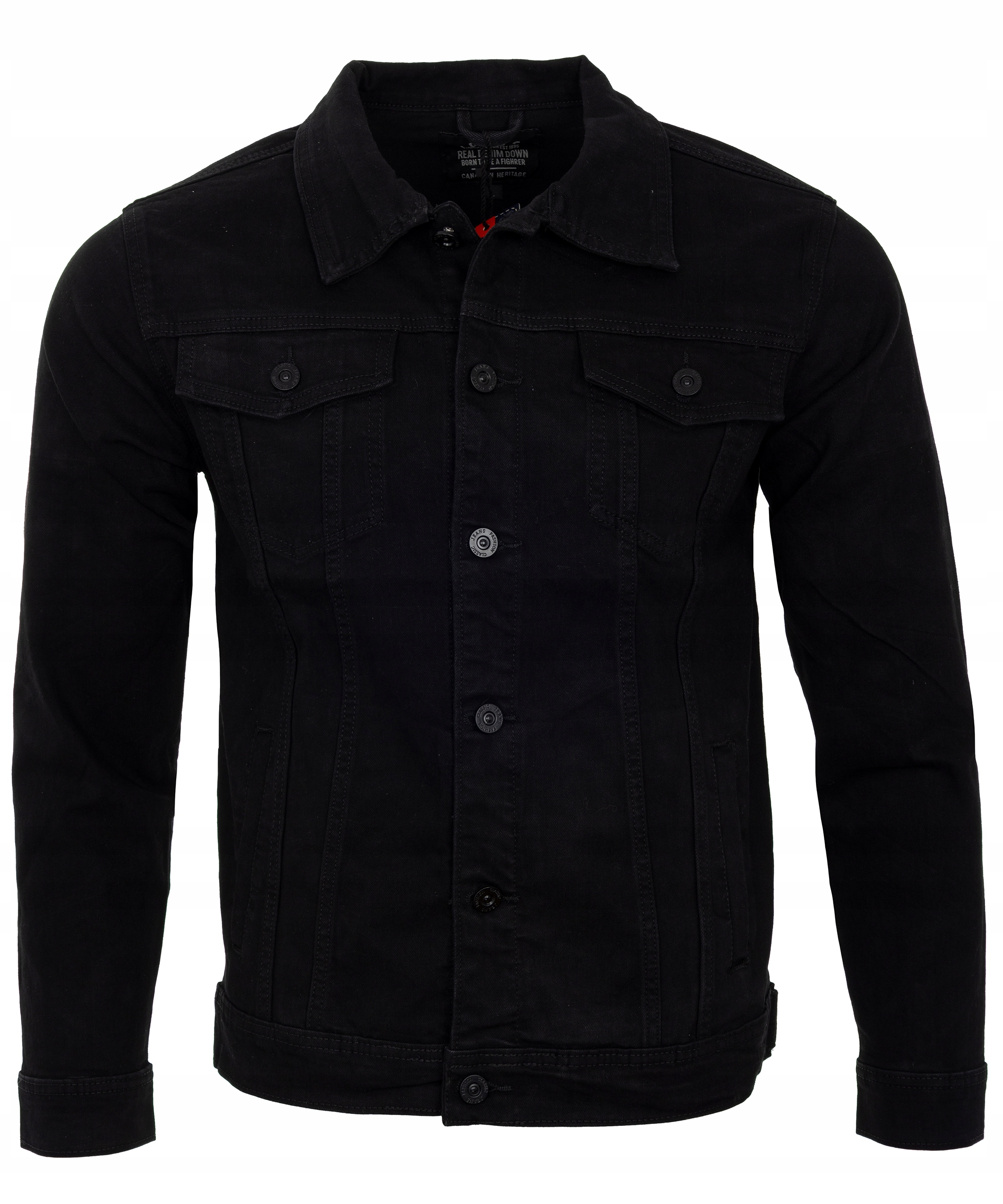 Džínová bunda Plus size Katana podzimní z bavlny Pohodlná Klasická 3XL