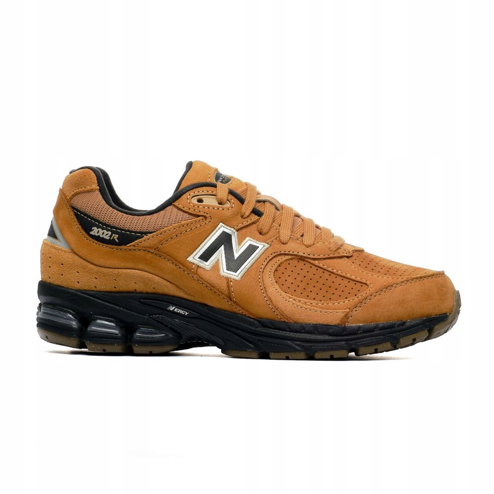 Boty New Balance, kožené, hnědé, unisex, M2002REI 37
