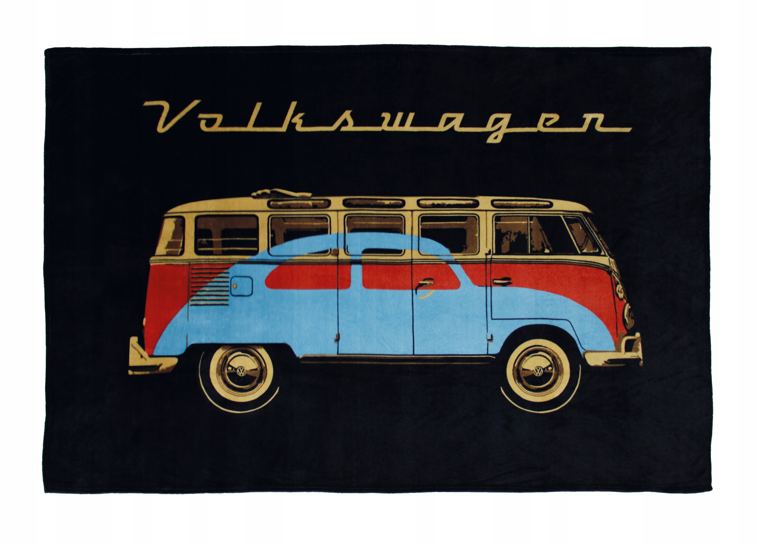 Brisa Fleeceová deka Vw T1 Bus 150x200cm Samba&Beetle