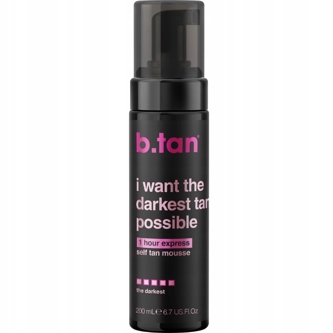 b.tan mus do opalania Ultra-Dunkles 1-godzinny złoty blask 200 ml
