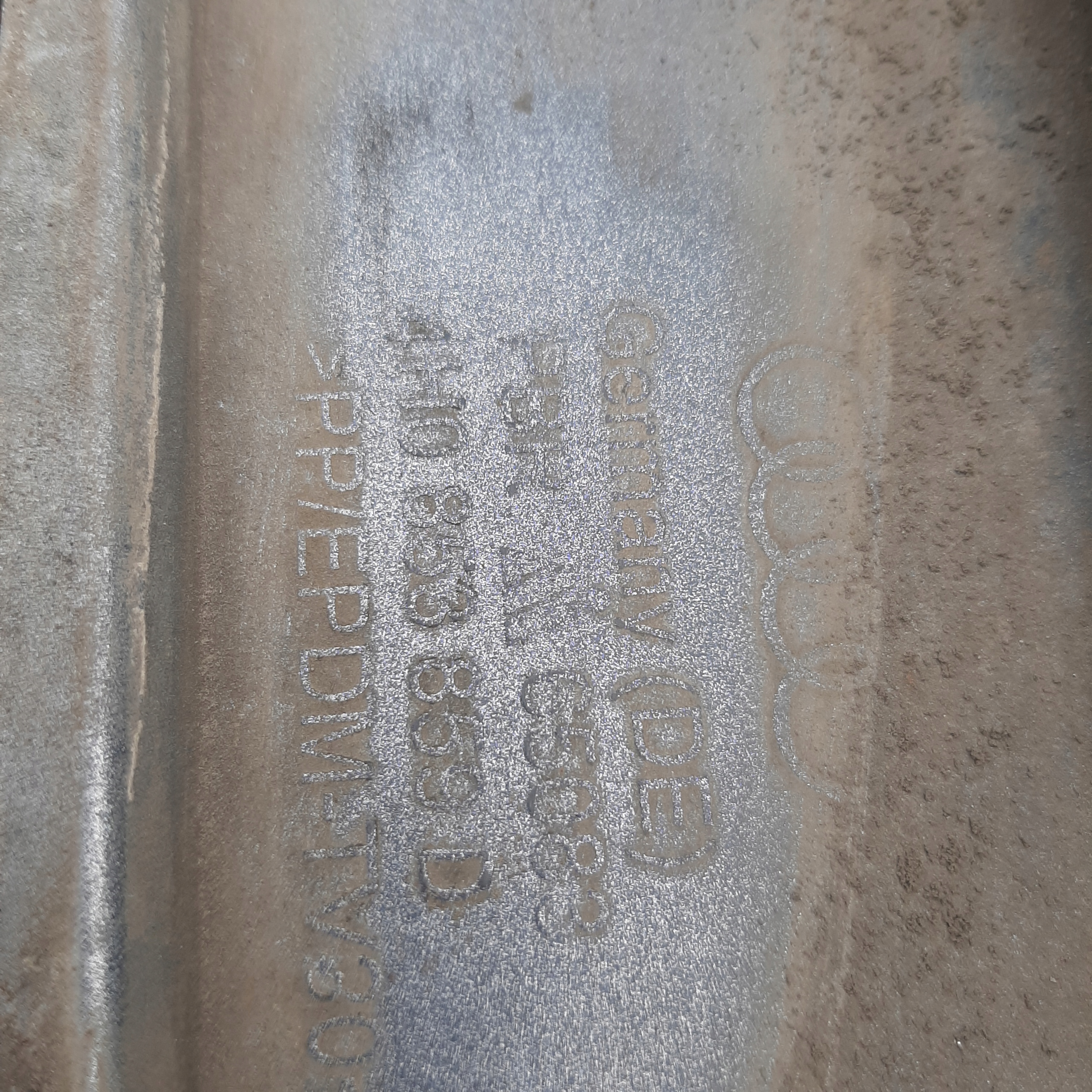 moulding threshold AUDI A8 4H left 4H0853859D LY7G